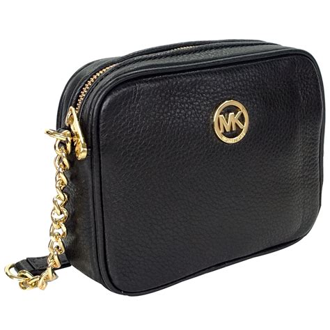 black and white michael kors crossbody|Michael Kors Crossbody wallet purse.